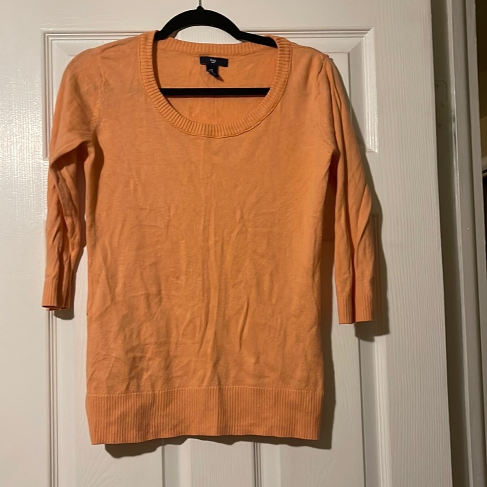 Coral gap sweater